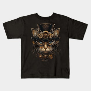 Cat Skull Icons Kids T-Shirt